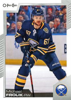 #498 Michael Frolik - Buffalo Sabres - 2020-21 O-Pee-Chee Hockey