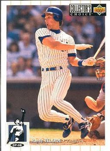 #498 Randy Velarde - New York Yankees - 1994 Collector's Choice Baseball
