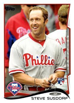 #498 Steve Susdorf - Philadelphia Phillies - 2014 Topps Baseball