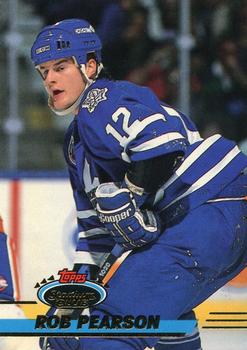 #498 Rob Pearson - Toronto Maple Leafs - 1993-94 Stadium Club Hockey