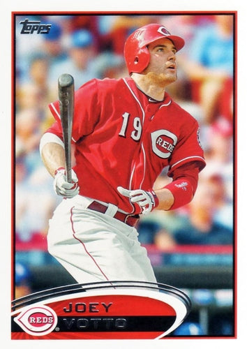 #498 Joey Votto - Cincinnati Reds - 2012 Topps Baseball