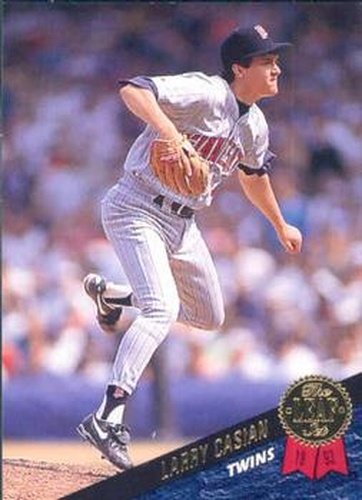 #498 Larry Casian - Minnesota Twins - 1993 Leaf Baseball