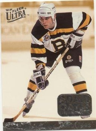 #2 Adam Oates - Boston Bruins - 1993-94 Ultra Hockey - Adam Oates Career Highlights
