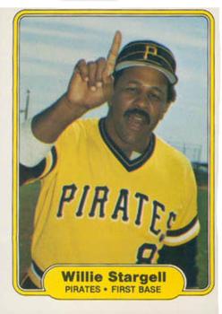 #499 Willie Stargell - Pittsburgh Pirates - 1982 Fleer Baseball