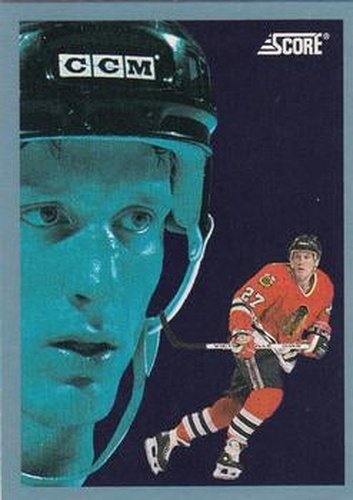 #499 Jeremy Roenick - Chicago Blackhawks - 1992-93 Score Canadian Hockey