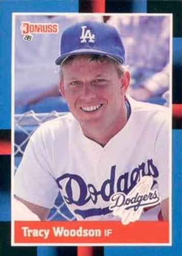 #499 Tracy Woodson - Los Angeles Dodgers - 1988 Donruss Baseball