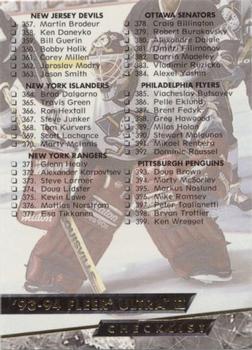 #499 Checklist 4/5 - 1993-94 Ultra Hockey