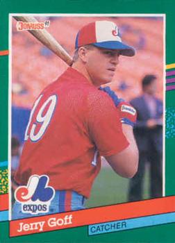 #499 Jerry Goff - Montreal Expos - 1991 Donruss Baseball