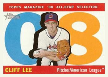 #499 Cliff Lee - Cleveland Indians - 2009 Topps Heritage Baseball