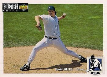 #499 David Wells - Detroit Tigers - 1994 Collector's Choice Baseball