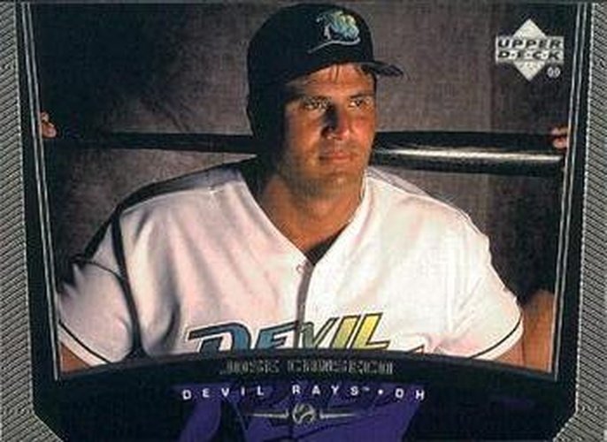 #499 Jose Canseco - Tampa Bay Devil Rays - 1999 Upper Deck Baseball