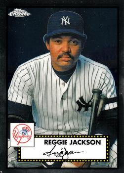 #499 Reggie Jackson - New York Yankees - 2021 Topps Chrome Platinum Anniversary Baseball