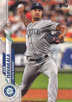 #499 Sam Tuivailala - Seattle Mariners - 2020 Topps Baseball