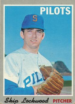 #499 Skip Lockwood - Seattle Pilots - 1970 Topps Baseball