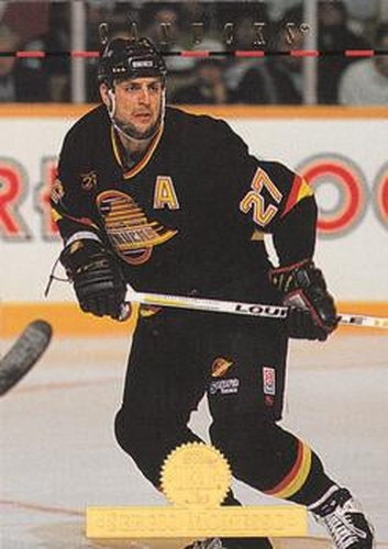 #499 Sergio Momesso - Vancouver Canucks - 1994-95 Leaf Hockey