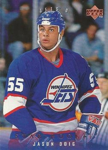 #499 Jason Doig - Winnipeg Jets - 1995-96 Upper Deck Hockey