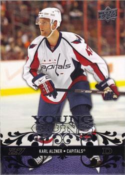 #499 Karl Alzner - Washington Capitals - 2008-09 Upper Deck Hockey