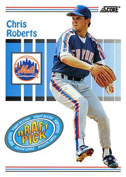 #499 Chris Roberts - New York Mets - 1993 Score Baseball