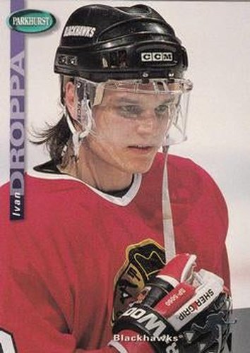 #49 Ivan Droppa - Chicago Blackhawks - 1994-95 Parkhurst Hockey