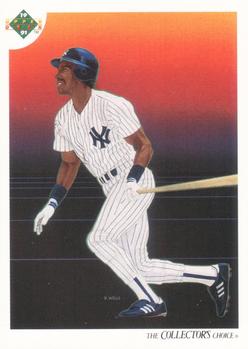 #49 Roberto Kelly - New York Yankees - 1991 Upper Deck Baseball