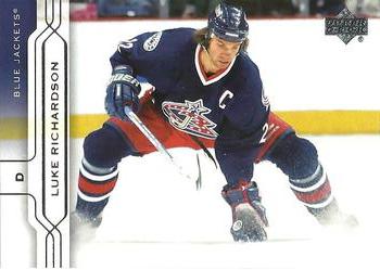 #49 Luke Richardson - Columbus Blue Jackets - 2004-05 Upper Deck Hockey