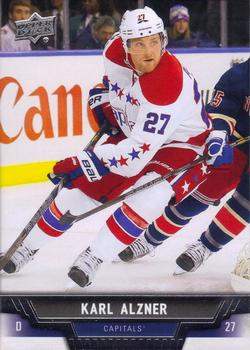 #49 Karl Alzner - Washington Capitals - 2013-14 Upper Deck Hockey