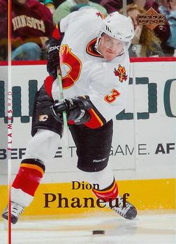 #49 Dion Phaneuf - Calgary Flames - 2007-08 Upper Deck Hockey