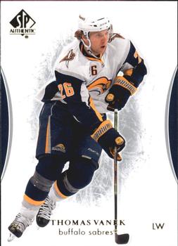 #49 Thomas Vanek - Buffalo Sabres - 2007-08 SP Authentic Hockey