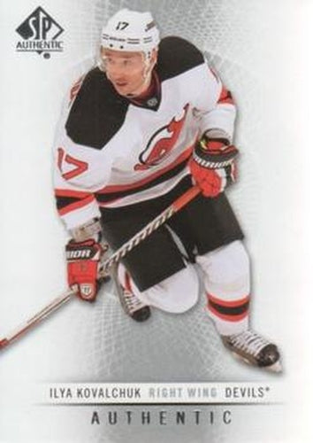 #49 Ilya Kovalchuk - New Jersey Devils - 2012-13 SP Authentic Hockey
