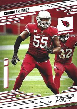 #49 Chandler Jones - Arizona Cardinals - 2021 Panini Prestige Football