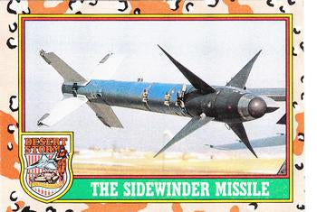 #49 The Sidewinder Missile - 1991 Topps Desert Storm