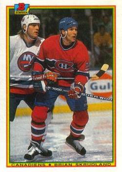 #49 Brian Skrudland - Montreal Canadiens - 1990-91 Bowman Hockey