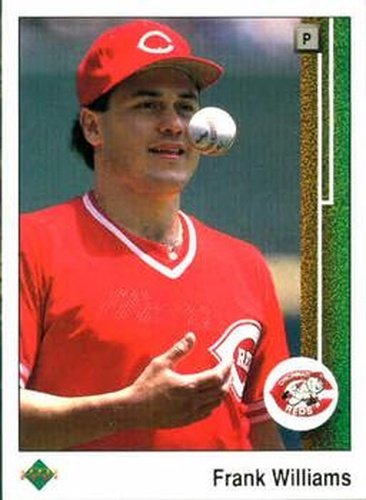 #449 Frank Williams - Cincinnati Reds - 1989 Upper Deck Baseball