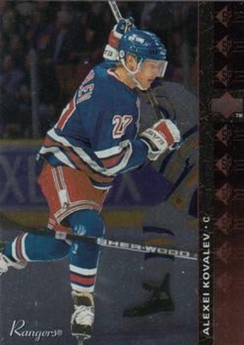 #SP-49 Alexei Kovalev - New York Rangers - 1994-95 Upper Deck Hockey - SP