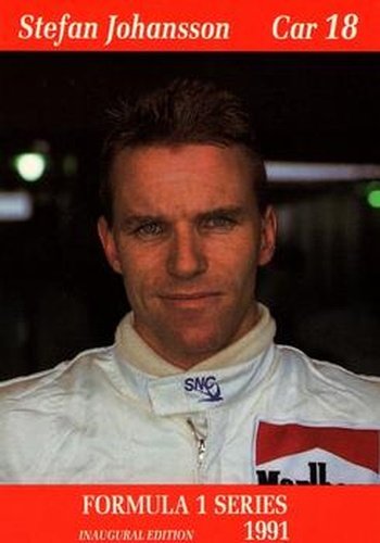 #49 Stefan Johansson - AGS - 1991 Carms Formula 1 Racing
