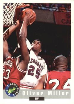 #49 Oliver Miller - Arkansas Razorbacks - 1992 Classic Draft Basketball