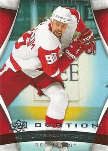 #49 Tomas Holmstrom - Detroit Red Wings - 2009-10 Upper Deck Ovation Hockey