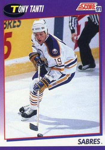 #49 Tony Tanti - Buffalo Sabres - 1991-92 Score American Hockey