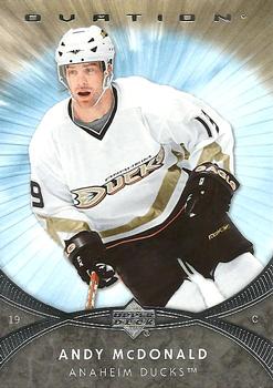 #49 Andy McDonald - Andy McDonald - 2007-08 Upper Deck Ovation Hockey