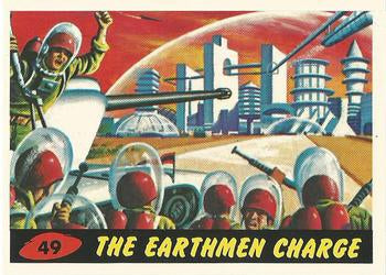 #49 The Earthmen Charge - 1994 Topps Mars Attacks