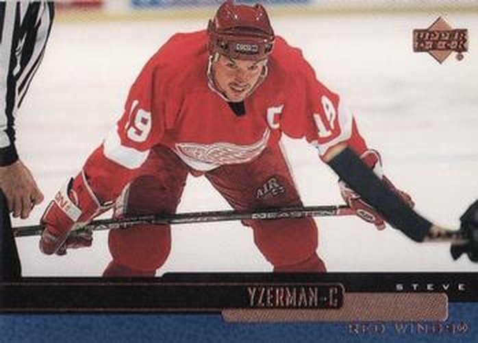 #49 Steve Yzerman - Detroit Red Wings - 1999-00 Upper Deck Hockey