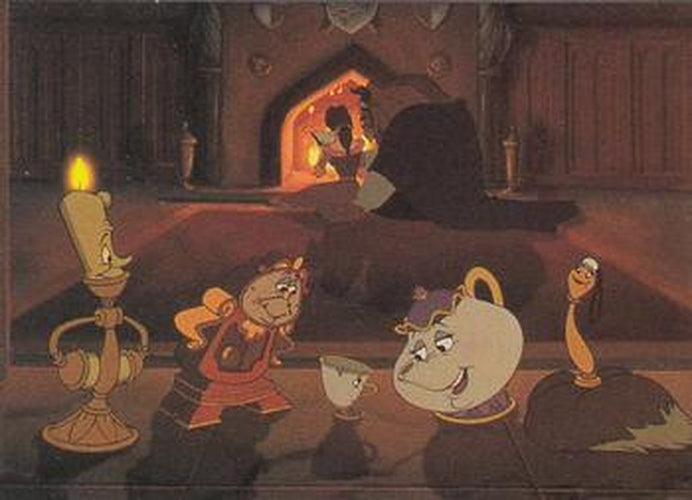 #49 Quiet, Happy Hours - 1992 Pro Set Beauty and the Beast