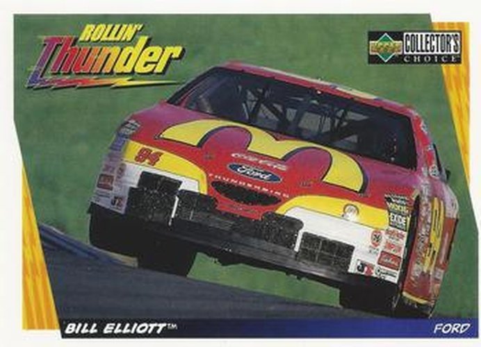 #49 Bill Elliott's Car - Bill Elliott Racing - 1998 Collector's Choice Racing