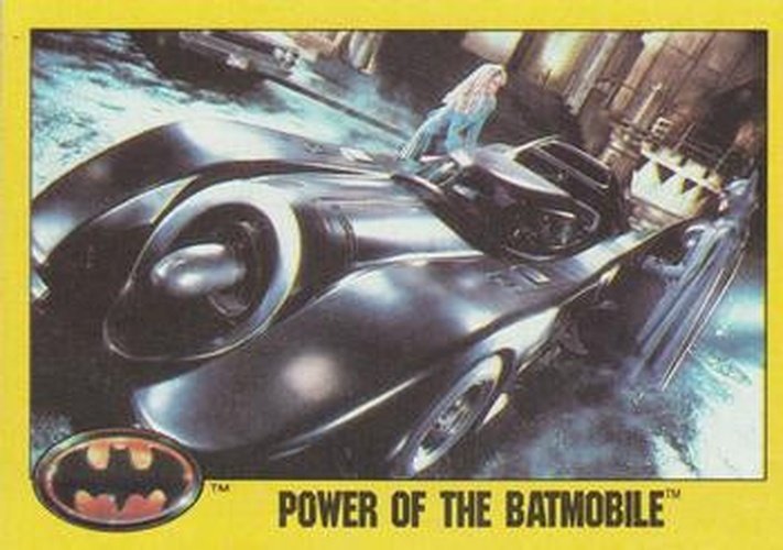 #149 Power of the Batmobile - 1989 Topps Batman