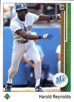 #249 Harold Reynolds - Seattle Mariners - 1989 Upper Deck Baseball