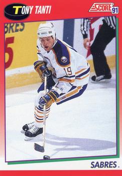 #49 Tony Tanti - Buffalo Sabres - 1991-92 Score Canadian Hockey