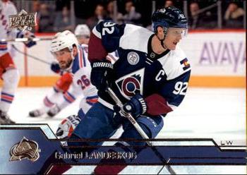 #49 Gabriel Landeskog - Colorado Avalanche - 2016-17 Upper Deck Hockey