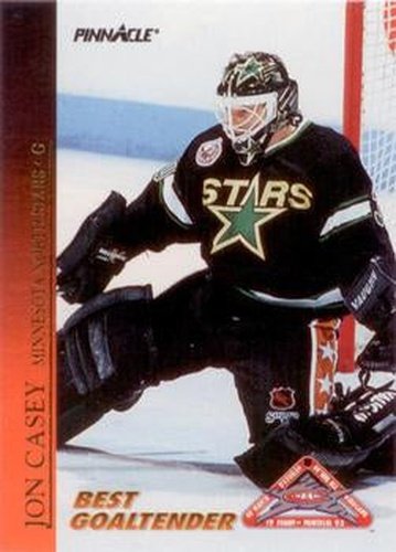 #49 Jon Casey - Minnesota North Stars - 1993-94 Score Canadian Hockey - Pinnacle All-Stars Canadian