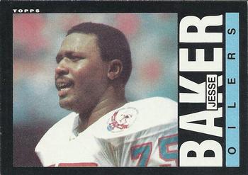 #249 Jesse Baker - Houston Oilers - 1985 Topps Football