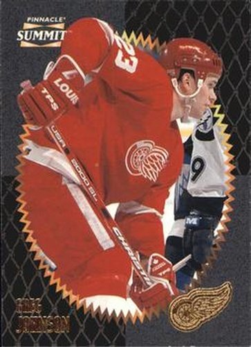 #49 Greg Johnson - Detroit Red Wings - 1996-97 Summit Hockey